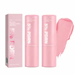 PDRN Pink Collagen Volume Multi Balm Stick - Wrinkle & Hydrating Face Stick, Makeup Base & Primer, Deeply Nourishing Moisturizer for Lips, Eyes, Neck
