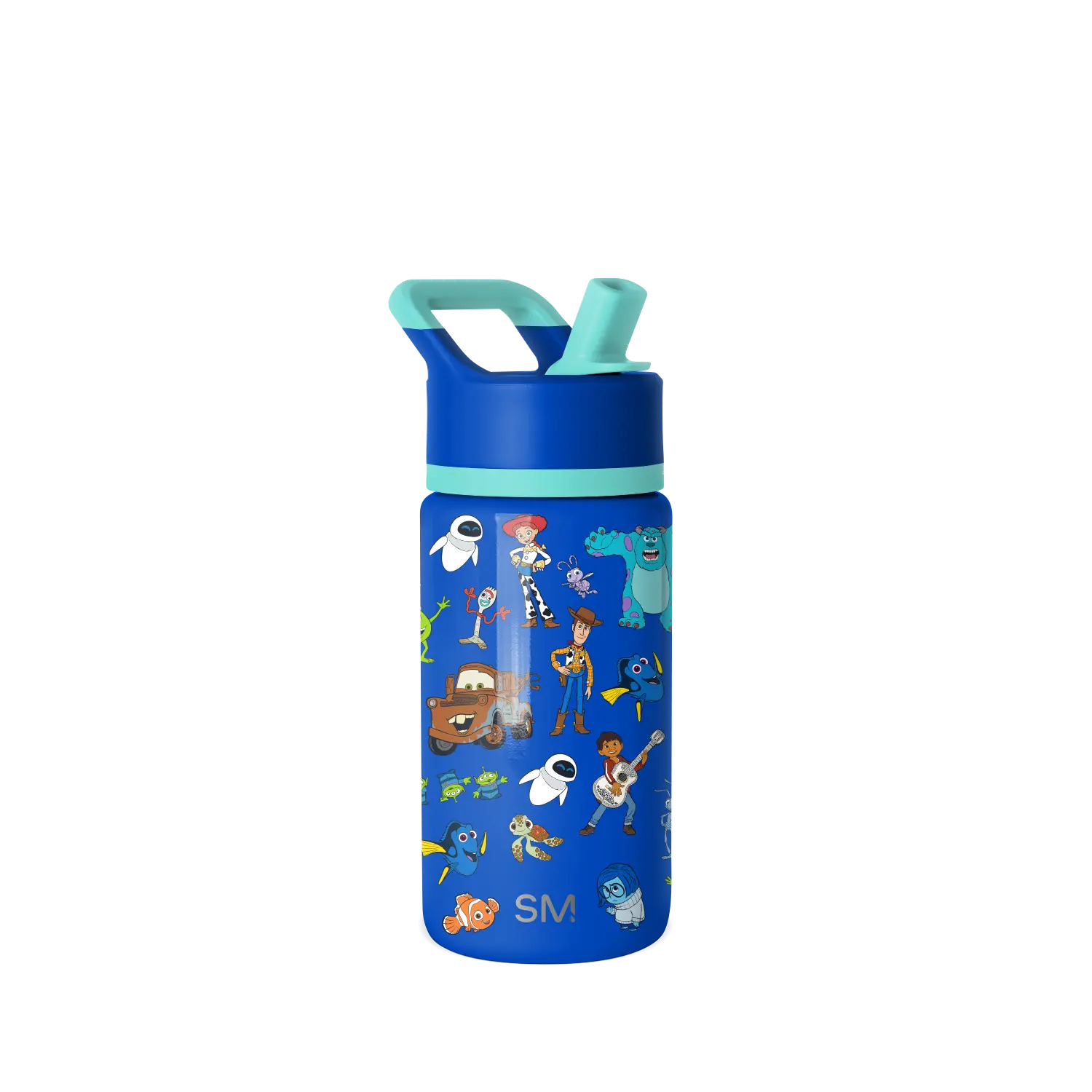 Pixar Mashup on Blue