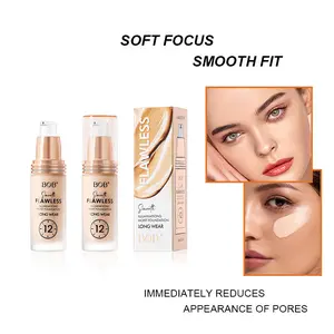 IYARAL Lasting Moisture Foundation, 12H Longlasting Medium Coverage Dewy Finish Face Makeup, Poreless, Lightweight, Hydrating Liquid Foundation For Dry Skin