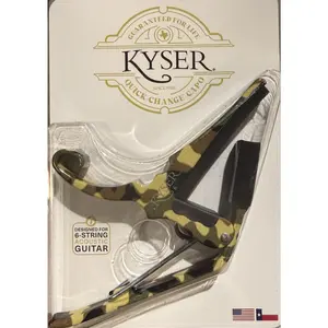 Kyser KG6C2A Camo Acoustic Guitar Capo