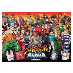 Street Fighter: Alpha Collage 1000-Piece Jigsaw Puzzle