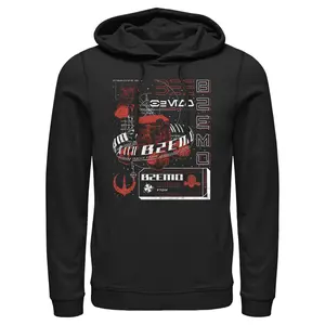 Men's Star Wars: Andor B2EMO Droid Blueprints Pull Over Hoodie