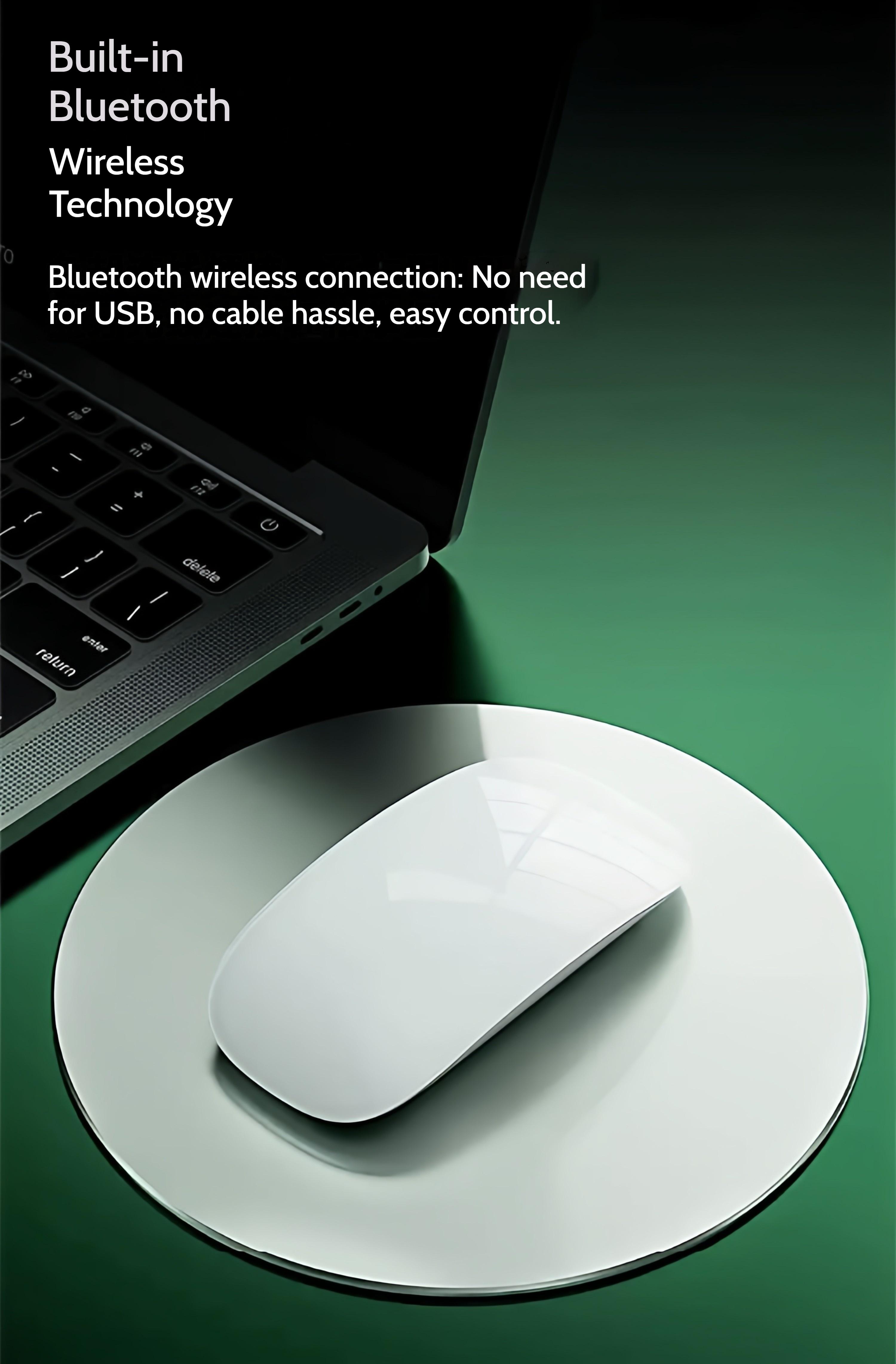 Luxury NEW Original Wireless Mouse Bluetooth 5.0 Full Gesture Touch Office Magic Mouse For Apple/Macbook/Air/Microsoft/Laptop Mac Tablet PC