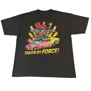 Jeff Gordon TShirt, Taken By Force Cartoon Race Car Graphic Design, Soft Premium Cotton Fabric, Unisex Fit for Men Women Racing Fans, Perfect Gift for Motorsport Lovers