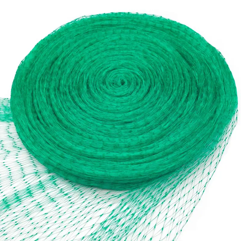 2-Pack Green Bird-Proof Plant Covering Netting (16ft x 49ft), 2 Pcs for Coverage, Pest Control Garden Netting to Protect Veggies & Bird-Proof Crops, Home Improvement Supplies