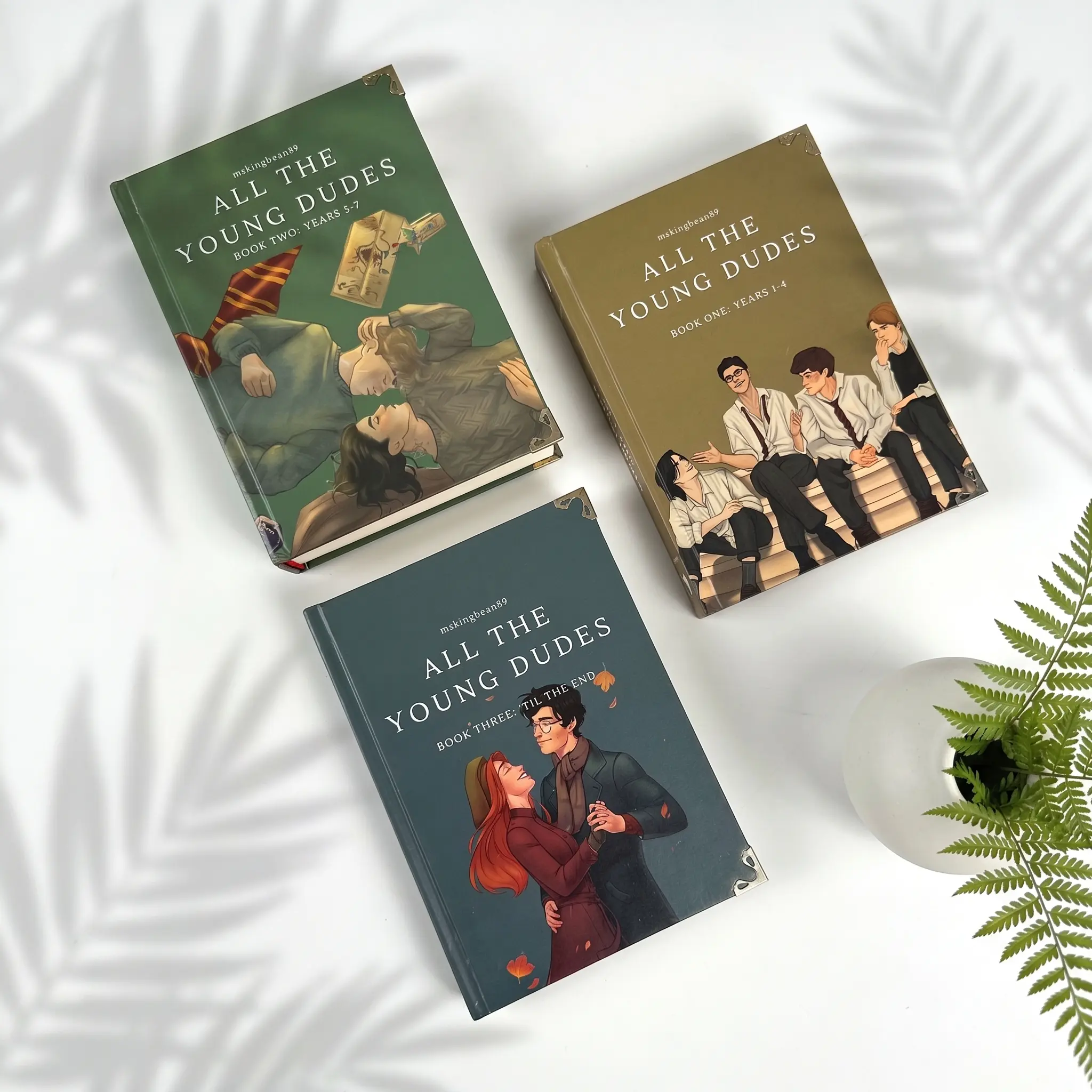 ATYD Hardcover 3-Book Set, Complete Wolfstar Fan Fiction Novel, MsKingBean89 Marauders Era Booktok Gift