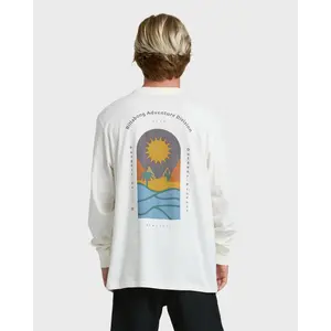 New View Adiv Premium Long Sleeve T-Shirt - Off White