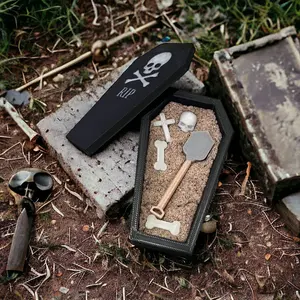 Desktop Zen Garden- Coffin Spooky Sandbox