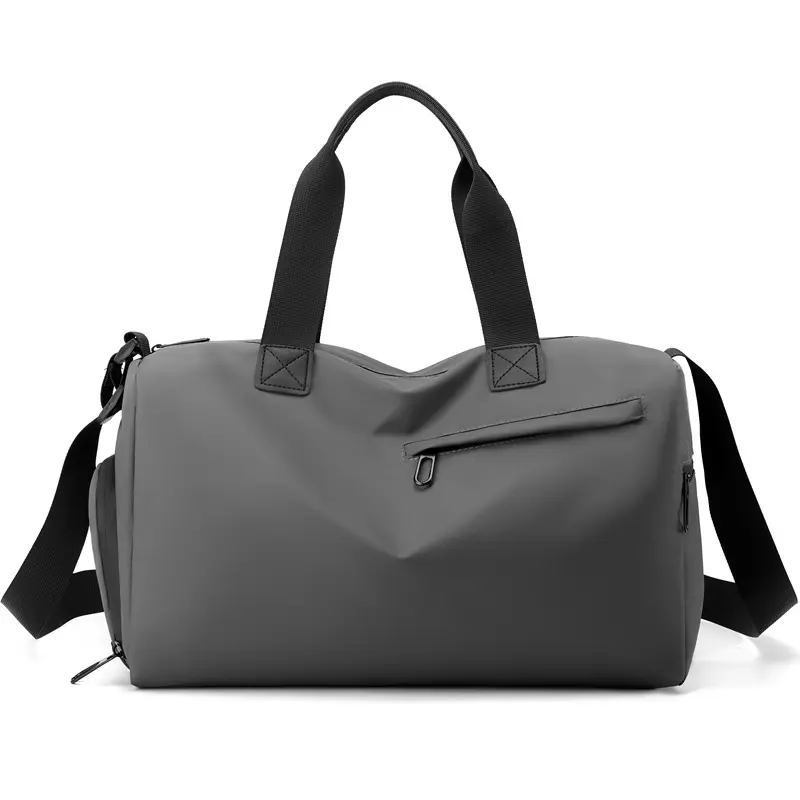 Unisex Sports Gym Duffel Bag With Independent Shoe Compartment, Wet And Dry Separation Structure, Portable Travel Storage Bag For Swimming, Fitness Training And Short Outdoor Trips