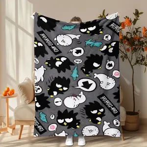 Cool Goose Pattern Blanket for Sofa, Perfect for Travel, Camping or Office, Soft and Comfortable Gift for Any Occasion