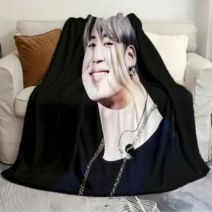 Cute and Practical Blanket Jimin Live Unique gift blanket Warming blanket soft and comfortable blanket travel blanket birthday gift