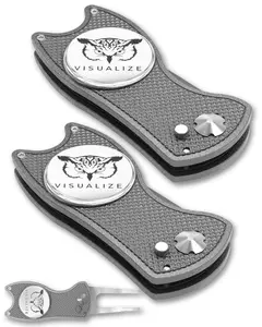 DIVOT TOOL MULTI-PACK GIFT SET | 2-Pack * Talon Divot Tool - GM GRAY