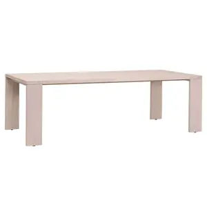 Big Sur Washed Teak Outdoor Dining Table
