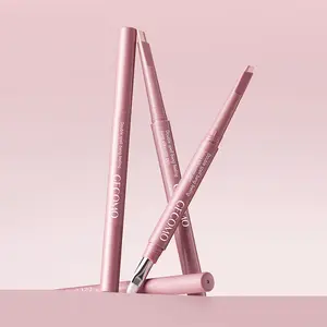 Double Color Puff Eyeliner Pen Long-Lasting Smudge Proof Perfect for Winged Looks Essential Makeup Tool for Daily Use