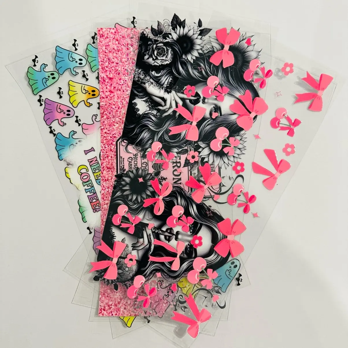Uvdtf cup wrap bundle/uvdtf cup wrap grab bag 10 pack Uvdtf cup wrap bundle/uvdtf cup wrap grab bag 10 pack