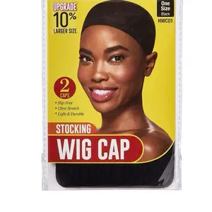 2-Piece High Quality Stocking Wig Cap, Haircare Accessory with Skin-Friendly, Lightweight Design, 1 Size for Secure Fit and Comfortable Wear