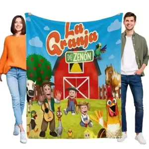 The La Granja De Zenon Michael Throw Blanket Gifts for Fans Lover Girls Boys Women Present Hoodie Him Bed | Cozy, Soft, Warm, Trendy, Must-Have, Gift Idea, Pop Culture, Fandom, Home Decor, Cute Gift, Kids, Comfort  ---Warm Haven Textiles