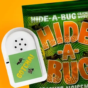 🦗 Crazy Cricket Hidden Chirping Noise Prank Toy