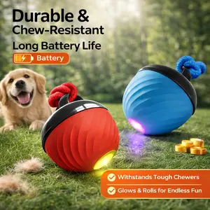 Interactive Dog Ball Toy – Keeps Dogs Busy, Light-Up, Durable Chew Toy with Motion Sensor Interactive Dog Ball Toy – Keeps Dogs Busy, Light-Up, Durable Chew Toy with Motion Sensor