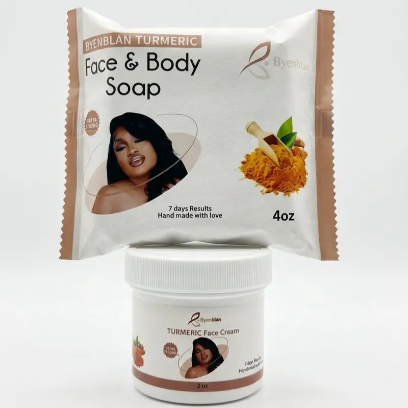 TUMERIC FACE AND BODY CREAM AND SOAP