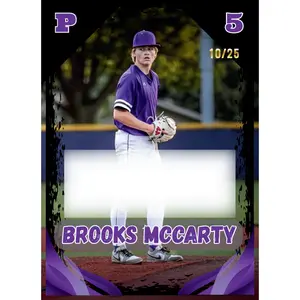 Brooks McCarty – Autographed NIL Trading Card