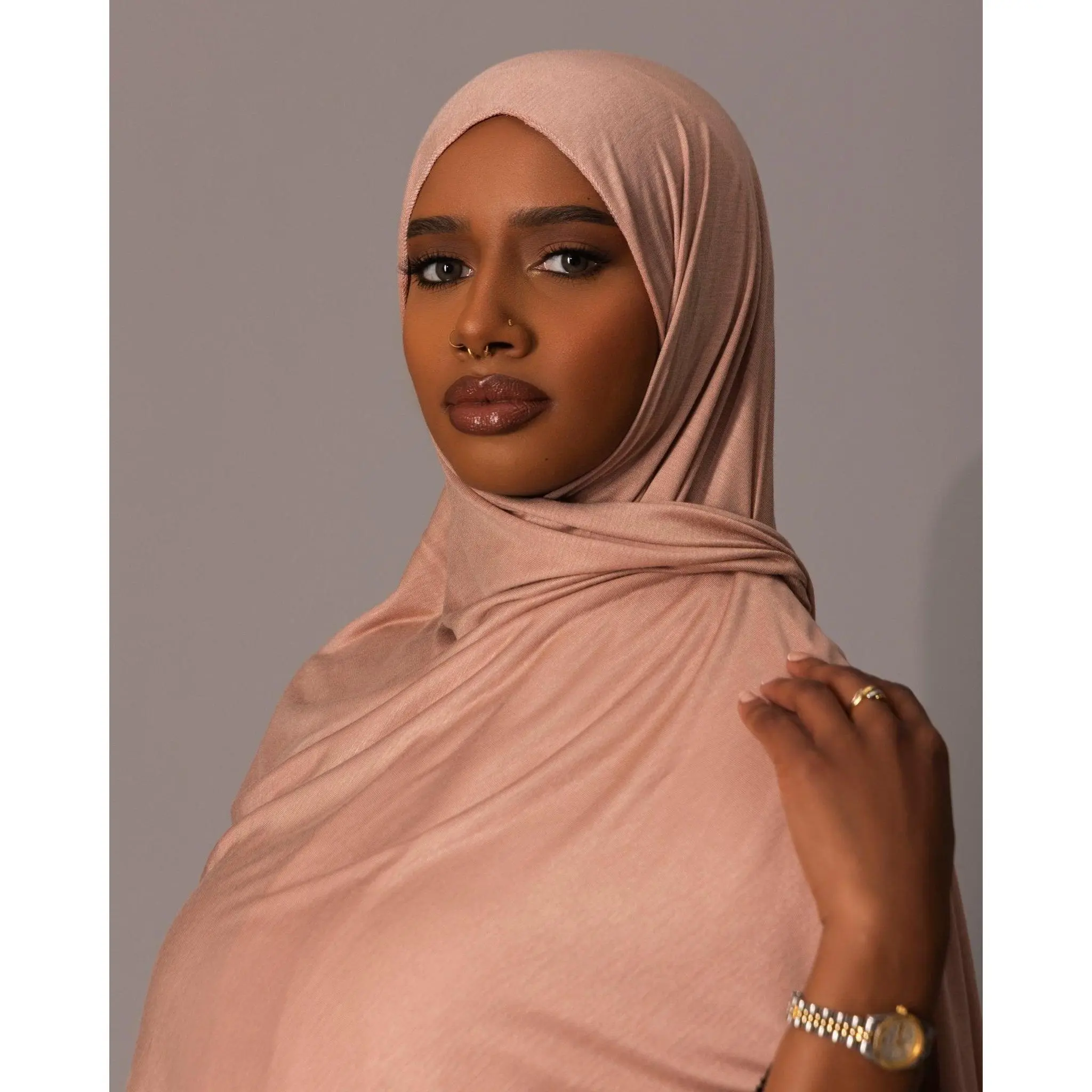 Premium Jersey Hijab – Rose blush