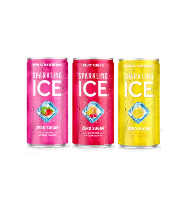 Sparkling Ice Zero Sugar Fizzy Flavored Water 7.5 fl oz Mini Cans with Vitamins B6 B12 & E Antioxidants