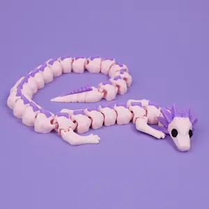 3d printed articulated axolotl
