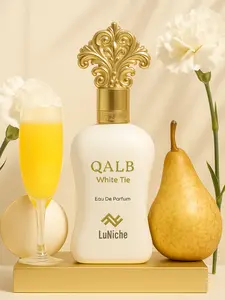Qalb White Tie By LuNiche 3.4 EDP Sp Unisex 100ml Long Lasting Fragrance for  Women