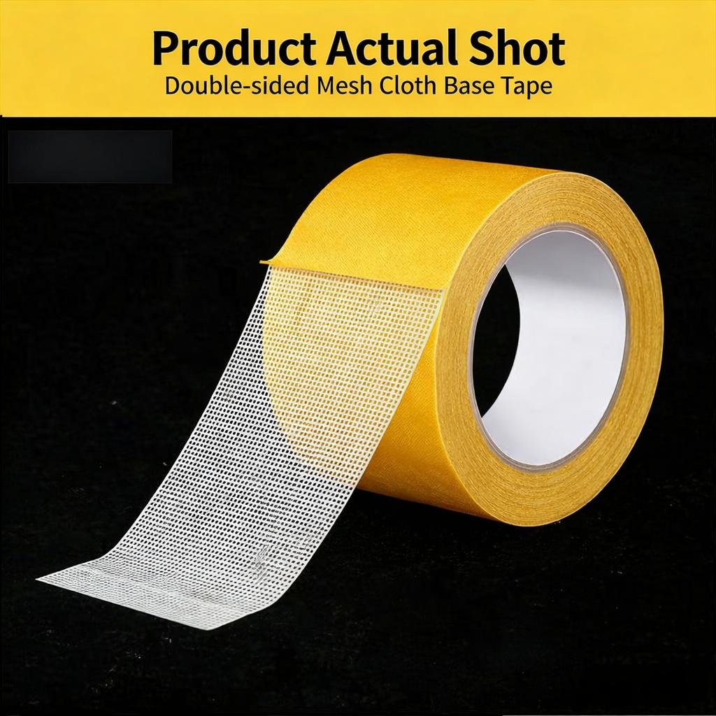 Heavy-Duty Double Sided Tape, Strong Adhesive, Waterproof & Removable, No Residue, Ideal for Carpet, Wallpaper, Balloons & Home Use Heavy-Duty Double Sided Tape, Strong Adhesive, Waterproof & Removable, No Residue, Ideal for Carpet, Wallpaper, Balloons & Home Use