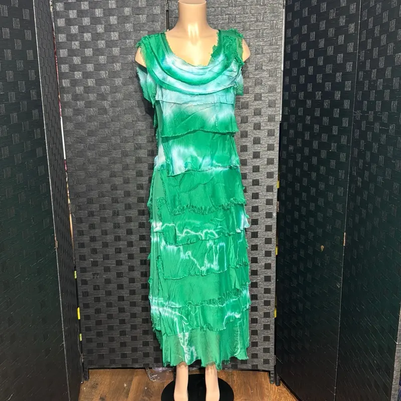 Vestido Italiano Seda/ Italian Silk Dress Fashion Womenswear Formal Elegant Party Style Piece Casual
