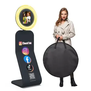 MWE Portable Photo Booth Compatible with Any Ipad, for Ipad Photo Booth Shell Stand Photo Booth Software for Party and Wedding