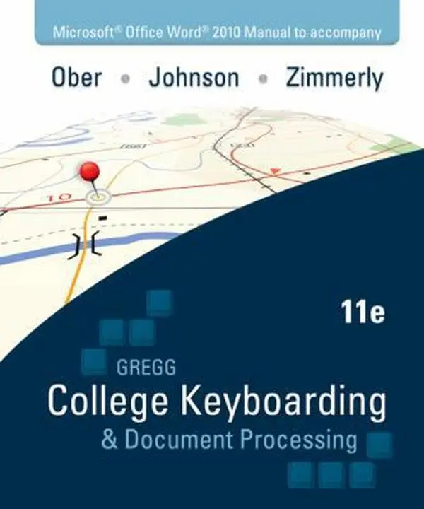 USED-Microsoft Office Word 2010 Manual to Accompany College Keyboarding & Document Processing by Ober, Scot (Spiral-bound)