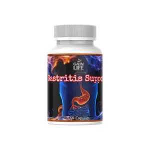 Gain Life Gastritis Support Vitamins Dietary  60 Caspules