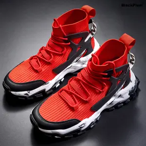 Runner Sports Shoes Athletic Footwear Walking Shoes  Boy Trainer  Lace up Low Top Mesh Sneakers Breathable Running Shoes