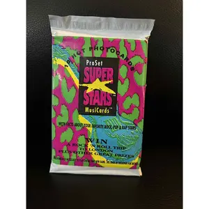 ProSet Super Stars MusiCards Booster Pack Brand New Sealed