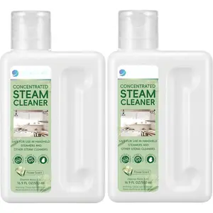 20X Concentrated Steam Mop Solution Makes 5.28 Gallon Formula for  Steam Mop Cleaners, Multisurface Cleaner Demineralized Water for Steam Machines 33.8 FL.OZ,  Floral Scent