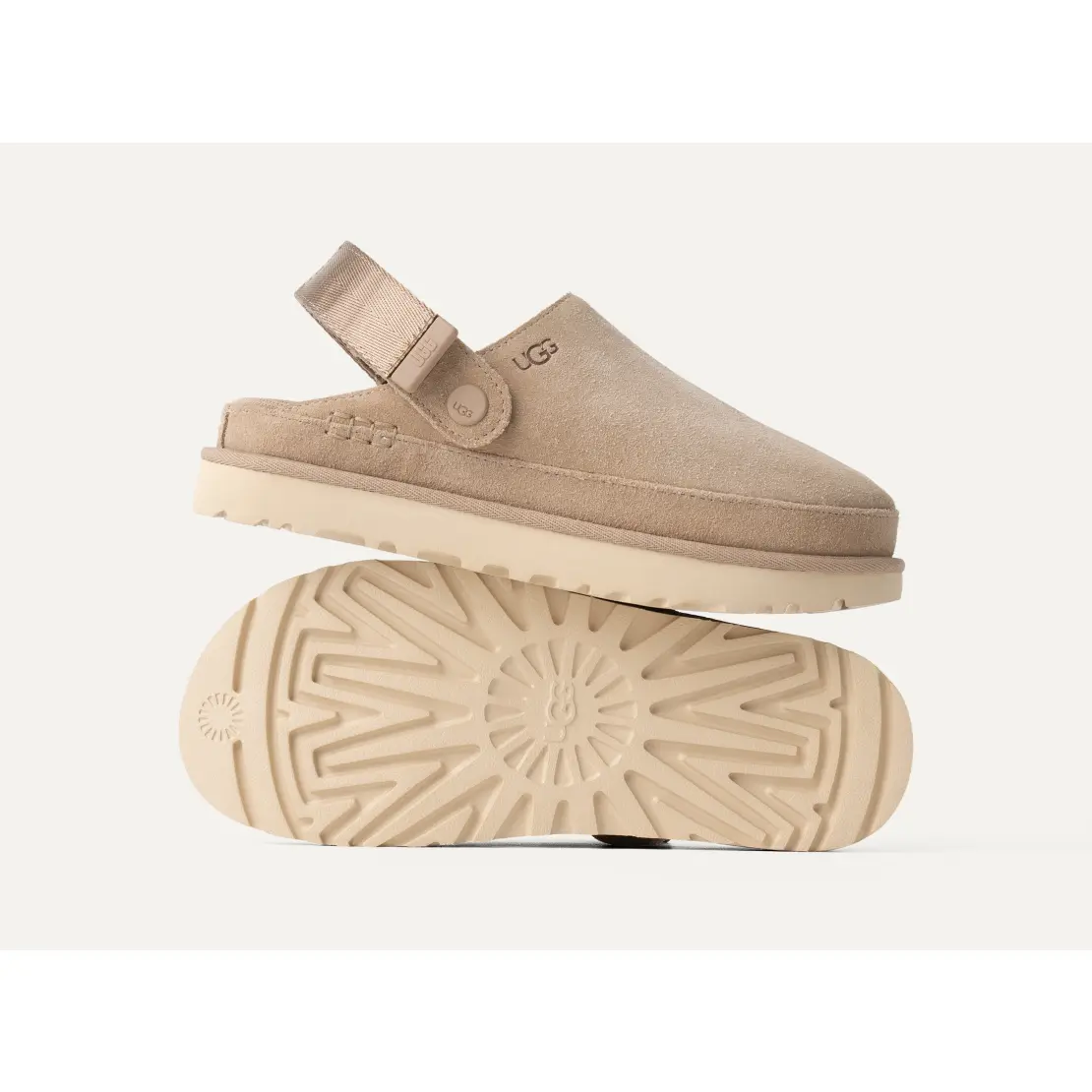 Womens Goldenstar Clog - Sand Womens Goldenstar Clog - Sand
