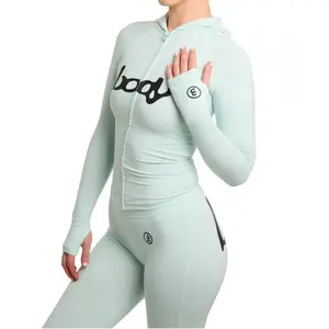 [New colors are available. ]2026 New Style Two-Piece Set: Multi-functional Hooded Long-Sleeve Cardigan, Long Pants, Letter Print, Cross-Back Padded Yoga Bra, Plus-Size Women's Elastic Waist Cargo Pants, Casual and Stylish, Sporty Style