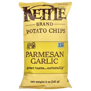 Kettle Foods Potato Chips, Parmesan Garlic, 5 oz (141 g)
