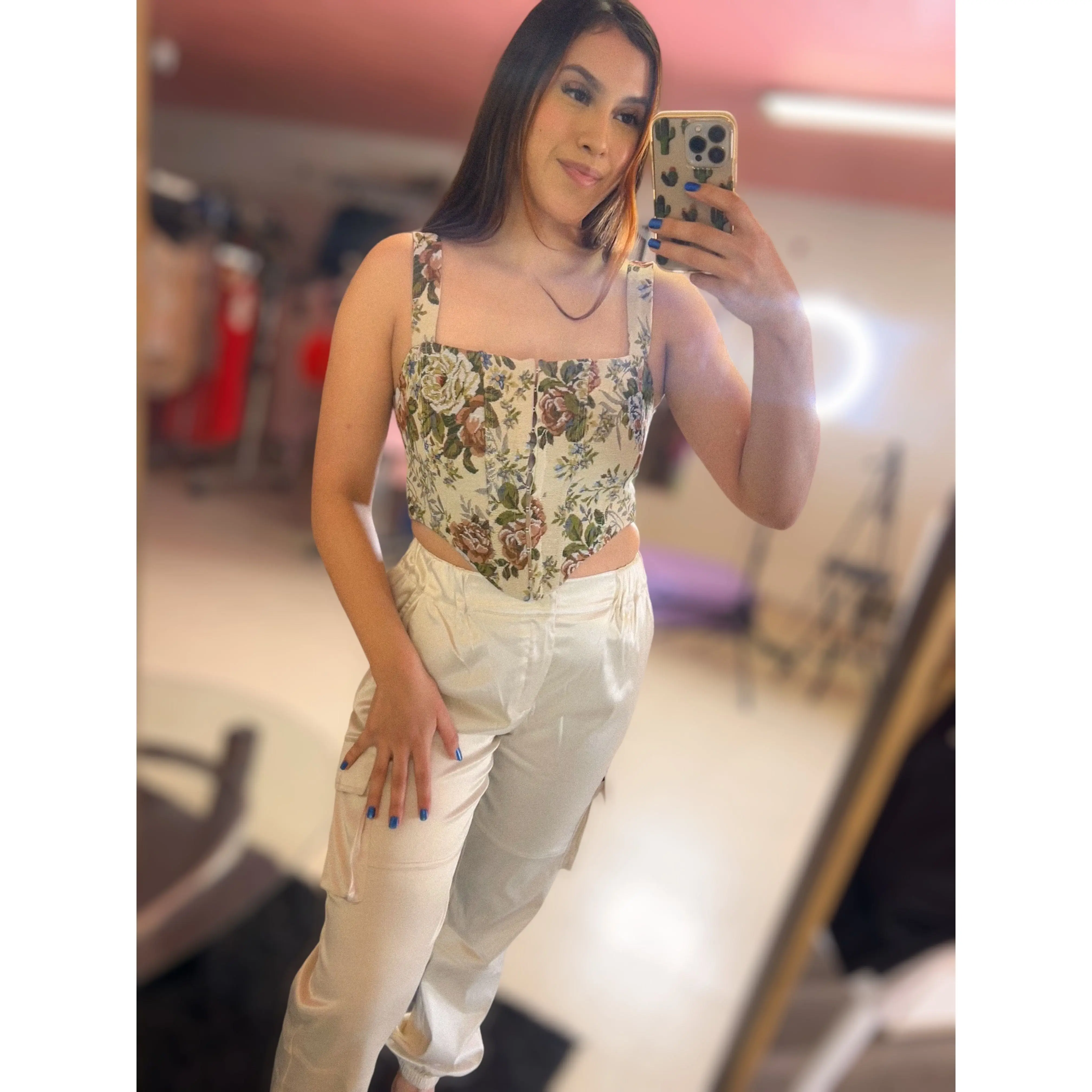 Satin Crème Joggers Satin Crème Joggers