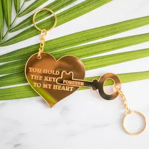 Key to my heart | Couples Keychain
