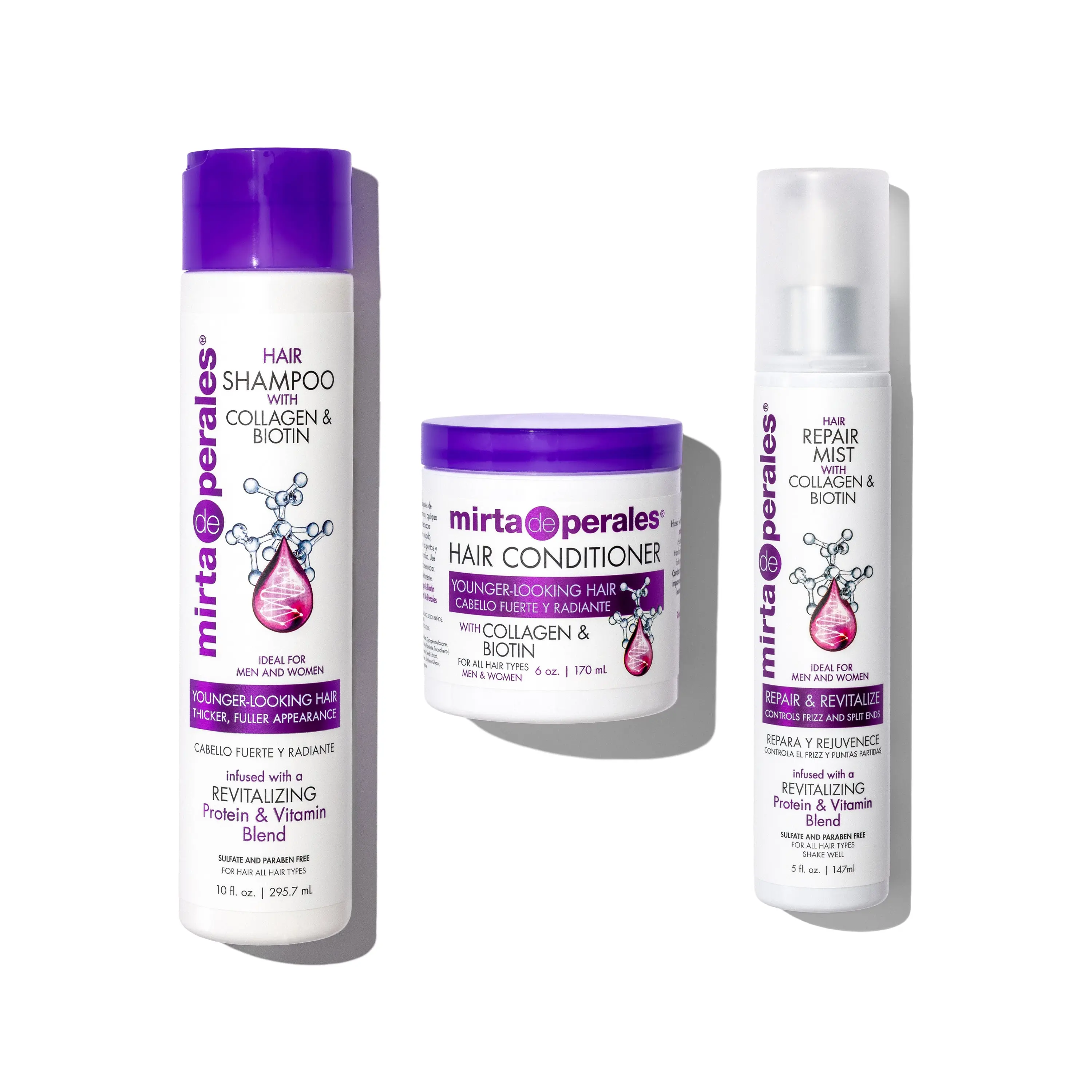 Collagen Biotin Hair Care Bundle