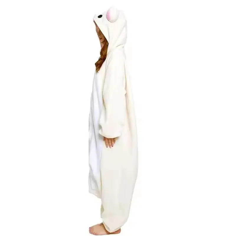 Adults' Cartoon Character Kigurumi Onesies Jumpsuits - Halloween, Christmas Rilakkuma Bear, Unicorn Designs, Cute Buttoned Sleepwear with Slippers (Specialty DIY Supplies, Toys & Hobbies)