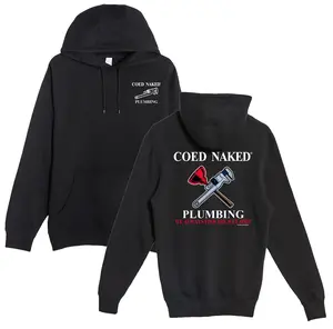 Coed Naked Plumbing Hoodie