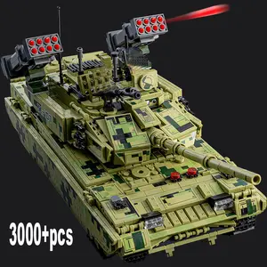 1000pcs Tank Building Blocks Set, Camouflage Vintage Tank Model Pieces, Desktop Decoration, Easter Christmas Birthday Gift, Moc Blocks Set