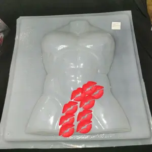 Man Torso Plastic Mold for Gelatina Man Torso Plastic Mold for Gelatina