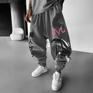 Unisex Majin Buu Jogger Pants, Dragon Ball Sweat Pants, Majin Buu Gogeta Cotton Pant For Fan, Anime Lover