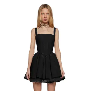Magic Moves Corset Dress- Black