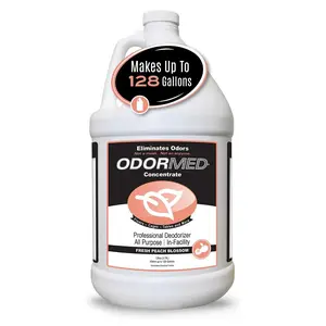ODORMED Odor Eliminator Concentrate – Pet Odor Eliminator for Floors, Walls, Cages & More – All-Purpose Carpet Deodorizer, Gallon